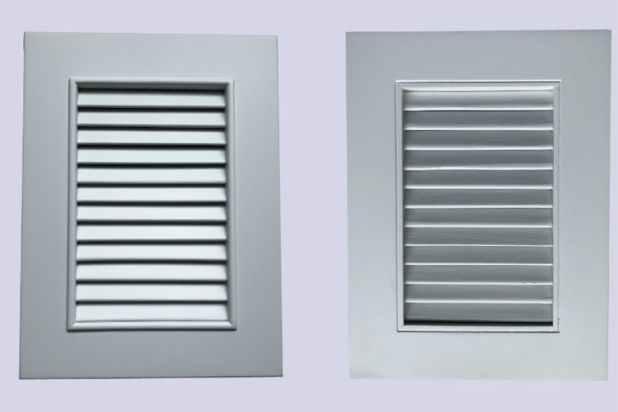 Shutter door White