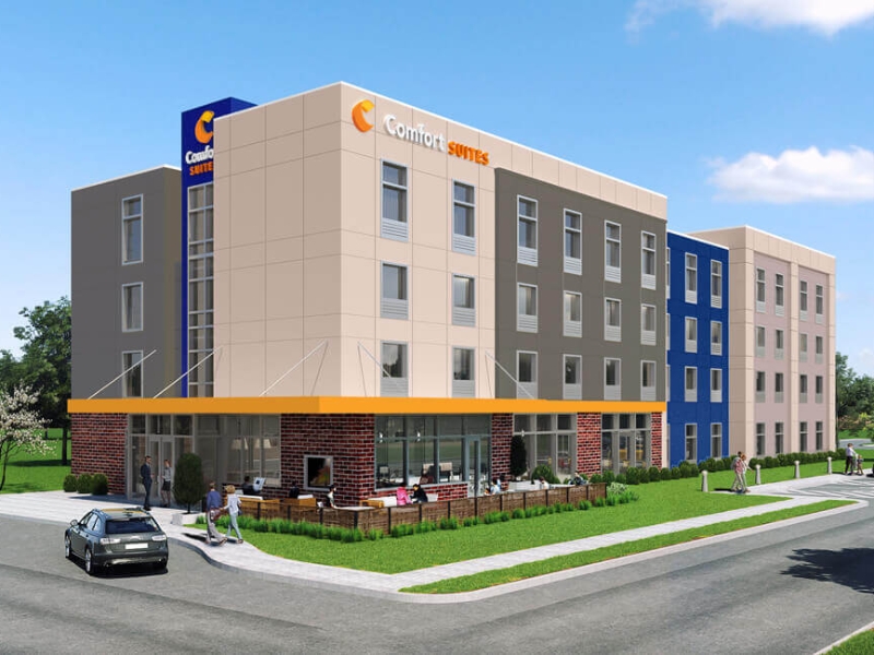 Comfort Suites Rise and Shine prototype