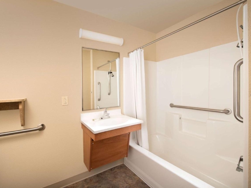 Woodspring Suites Bathroom